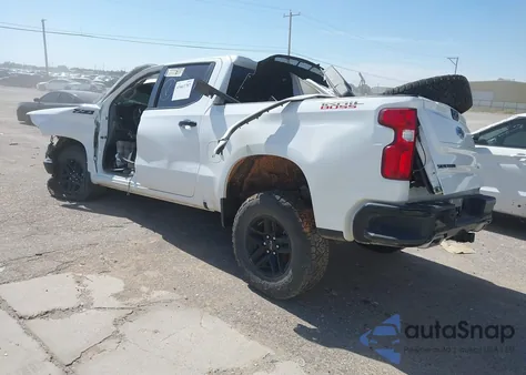 2024 Chevrolet Silverado 1500 4Wd Short Bed Lt Trail Boss from USA, damaged, VIN 3GCUDFEL2RG356518